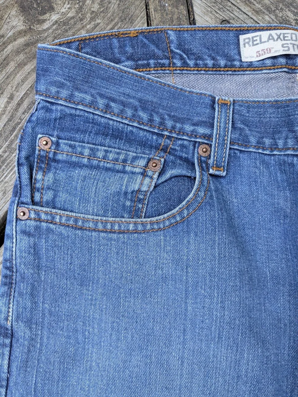 Levi's 559 Relaxed Straight Jeans - Blue Denim